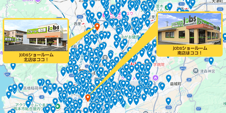 熊本県エリア地図