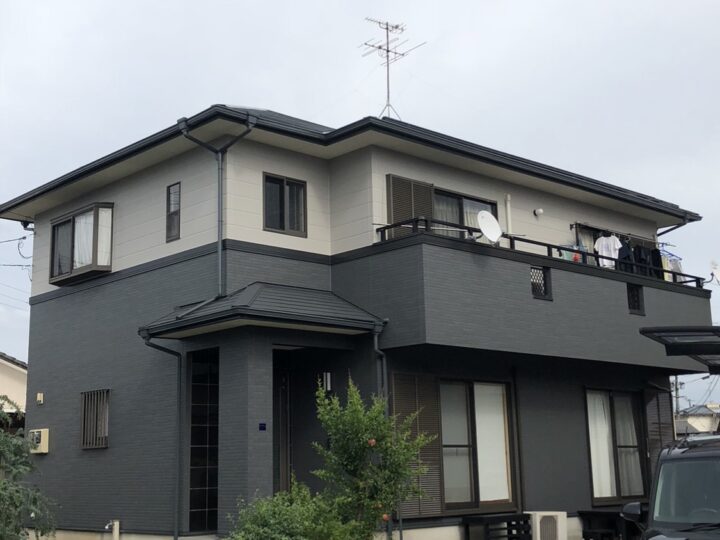 熊本市南区O様邸　外壁塗装・屋根塗装工事