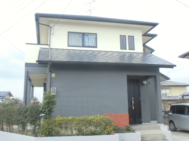 熊本県合志市　O様邸　外壁塗装工事、屋根塗装工事