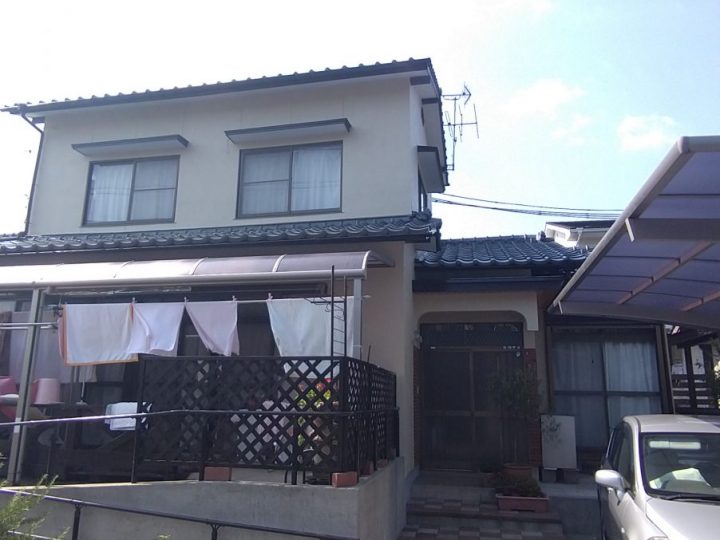 熊本市東区N様邸　外壁・屋根修繕塗装工事